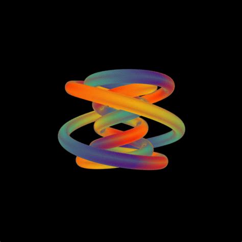 Hypnotic, Looping GIFs Of Abstract Technicolor Shapes ...