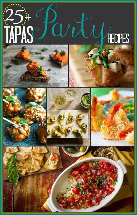 Throwing a party and don't want to spend the entire night in the kitchen? 25 tapas party recipes | Tapas recipes party, Appetizer ...