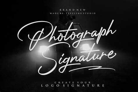 Fancy signature font is a current typeface with each a serif and sans serif version. Download Photograph Signature Font for free | Font Style