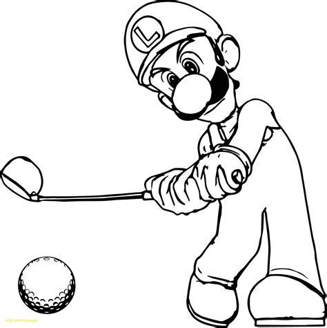 In this version, the color of the yoshi that hatches from eggs found in ? The best free Luigi coloring page images. Download from ...