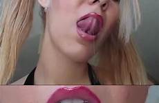 spit girls snot having fun fetish tongue spitting drooling videos