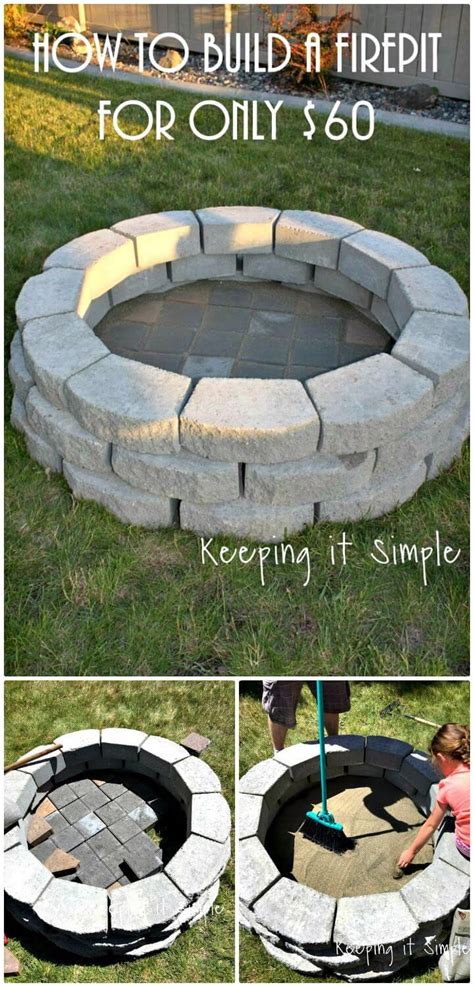 Boy scouts may have taught you to make fire with nothing but a couple of twigs—but if it's ambience you're after, we'd recommend something a bit more permanent. How To Build A Fire Pit For Only $60 - 62 Fire Pit Ideas ...