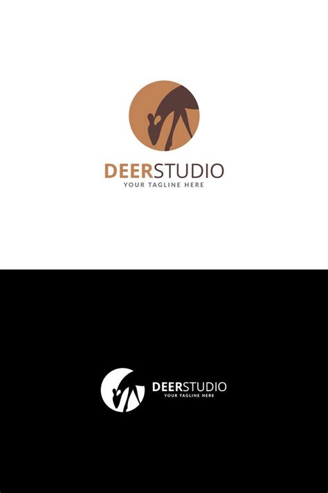 You can download in.ai,.eps,.cdr,.svg,.png formats. Deer Studio Logo Template #73319 | Studio logo, Logo templates, Retail logo