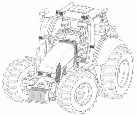 Dessine les coloriages tracteur facile de dessin et coloriage en ligne pour enfants. Coloriage Tracteur Fendt dessin gratuit à imprimer