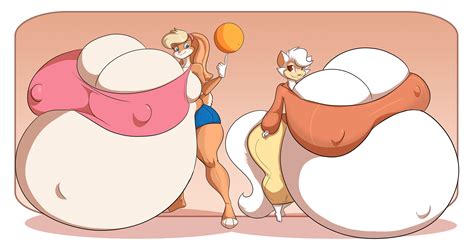 Who else has a crush on lola bunny? Lola and Sawyer | Body Inflation | Know Your Meme