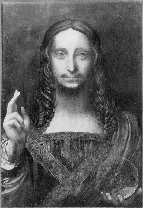 Disarming new findings on leonardo's salvator mundi. Aliás: "SALVATOR MUNDI"