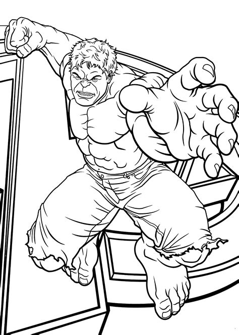The best 44 hulk printable coloring pages. Avengers Hulk Coloring Pages at GetDrawings | Free download