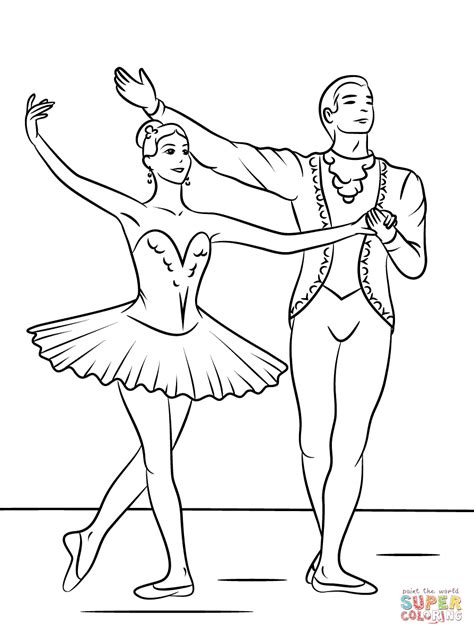 Learn to be creative in your own way. Ballet coloring pages to download and print for free