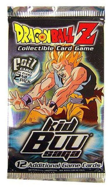 Dragon ball z collectible card game movie collection booster pack. Dragon Ball Z CCG Complete your Unlimited Kid Buu Saga Set ...