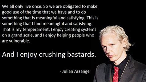 In my role as wikileaks editor, i've been involved in fighting off many legal attacks. JULIAN ASSANGE QUOTES image quotes at relatably.com ...