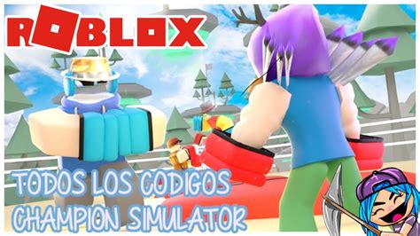 Codes are used to give you stuff such as boosts and rebirths. TODOS LOS CODIGOS DE CHAMPION SIMULATOR ROBLOX NUEVOS ...