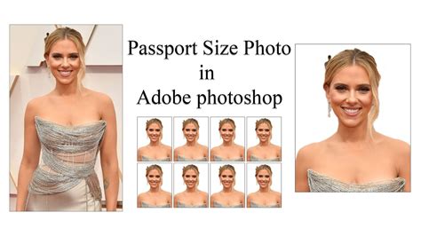 Create your own passport photos (passport pictures) for your passport, green card or any other photo id. Passport size photo in adobe photoshop - YouTube