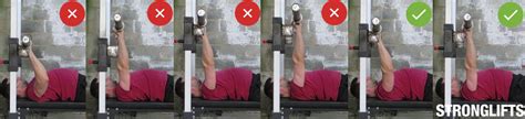 There are only two ways to do that: How to Bench Press with Proper Form: The Definitive Guide