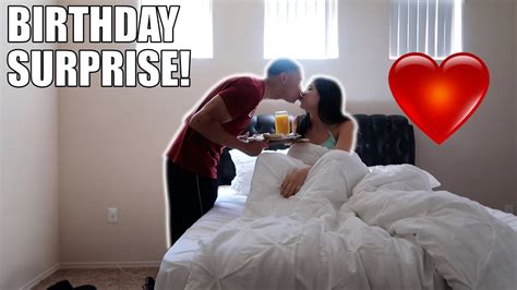 Birthdays are always a special occasion with your girlfriend and it is the day of the year which she can call her day. SURPRISING MY GIRLFRIEND ON HER BIRTHDAY!! - YouTube