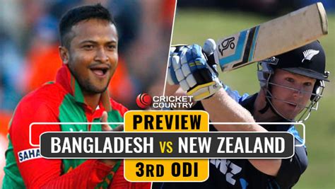 May 23, 2021, 20:45 ist Bangladesh vs New Zealand 3rd ODI preview, Tri-Nation ...