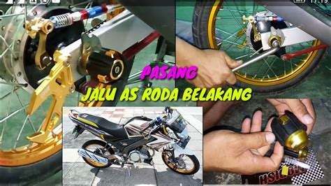 Breket plat nomer all new vixion 150. cara memasang Jalu as roda belakang universal di Yamaha ...