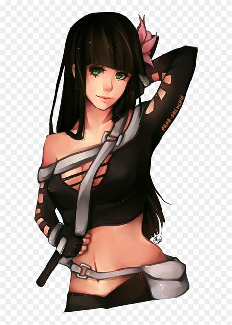 Powered buttercup from powerpuff girls z. Anime Girl Dark Brown Hair Green Eyes - Naruto Oc Black Hair - Free Transparent PNG Clipart ...