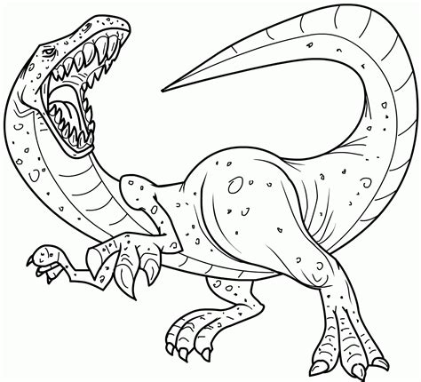Our website is home to thousands of images, simple and complex for you to enjoy. Simple Dinosaur Coloring Pages - Coloring Home