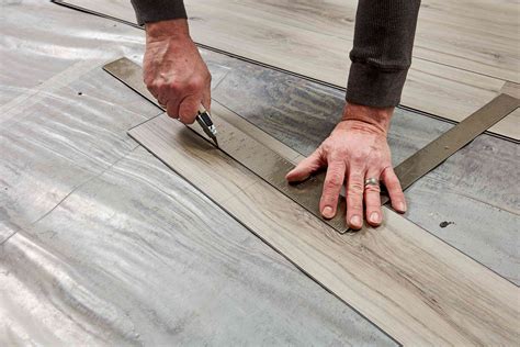 Plan your tile layout on paper before you start placing tile on the floor. How to Install Vinyl Plank Flooring