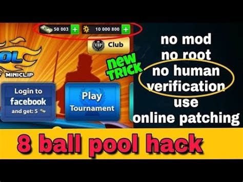 Unlock the black hole cue which costs 6 000 000 coins and it is available only at level 52. How To Hack 8 Ball Pool |No Mod | No Human Verification ...