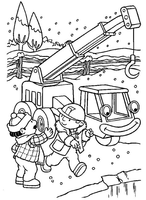 Bob's construction assistants are a bulldozer named mack, a concrete mixer everyone knows as dizzy, and a lofty crane. Bob The Builder Coloring Pages - GetColoringPages.com