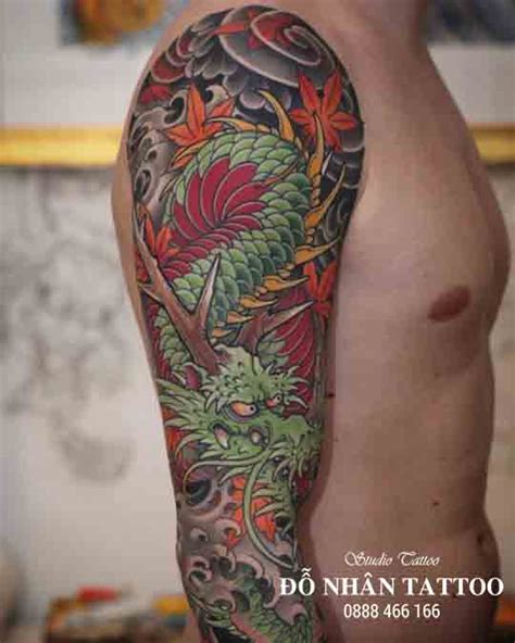 Đài truyền hình việt nam. 99 mẫu hình xăm rồng đẹp nhất hiện nay - Đỗ Nhân Tattoo