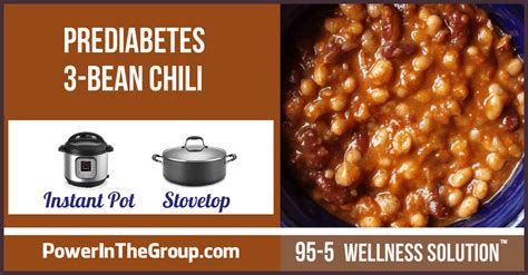 Diabetic diet what to eat with diabetes. RECIPE: Prediabetes-Friendly 3-Bean Chili (High Fiber | No ...