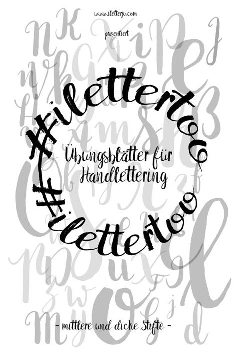 Je öfter du sie einsetzt, desto einfacher wird es dir fallen sie zu zeichnen. Übungsblätter - | Lettering, Lettering lernen, Lustige ...