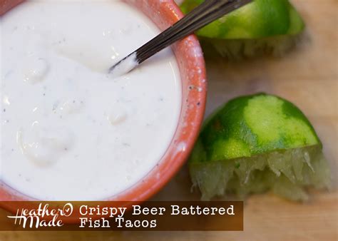 Fish tacos are the best tacos. Heather O Made: Crispy Beer Battered Fish Tacos