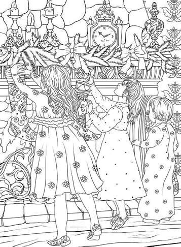 Schön www foxydraws de ausmalbilder. Kids-n-fun.de | 10 Ausmalbilder von Weihnachten nostalgisch