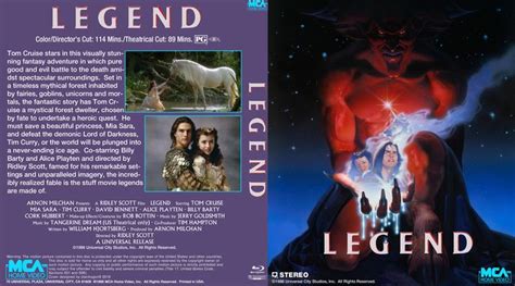 Initially, ridley scott had turned to composer jerry goldsmith to score the film, which would reunite them after. Legend (1985) Custom Blu-ray Cover | Movie covers, Legend ...