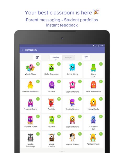 Make random groups of students. ClassDojo - Android Apps on Google Play