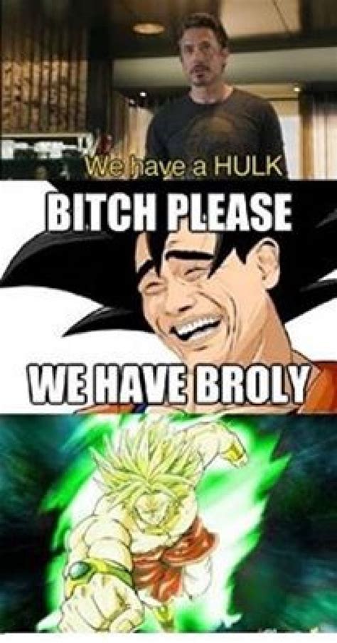 Do not miss out the best collection of memes about dragon ball z, share this also to your friends, siblings. We Have Broly - Animes Forever.Com | Dbz memes, Funny ...
