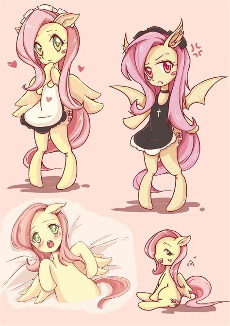 She lives in a small cottage near the everfree forest and takes care of animals. Fluttershy~ by Yukari | Mlp my little pony, Cute ponies, Mlp fan art