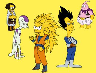 Maybe you would like to learn more about one of these? Dragon Ball Z crossover with The Simpsons | Anime Jokes Collection
