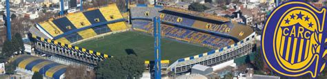 Squad of club atlético rosario central. Estadio Gigante de Arroyito, home to Rosario Central ...