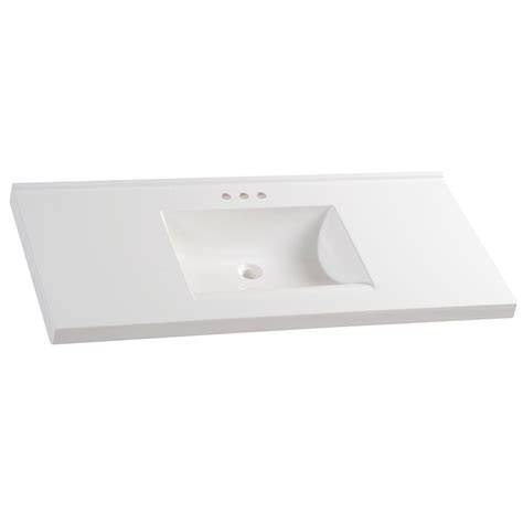 Find great deals on ebay for cultured marble vanity top. Glacier Bay 49 in. W x 22 in. D Cultured Marble Vanity Top ...