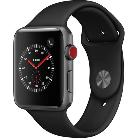 There's also a gray ceramic apple the apple watch series 3's other improvements are a little less noticeable, but no less appreciable. Apple Watch Series 3 42mm Smartwatch MQK22LL/A B&H Photo Video