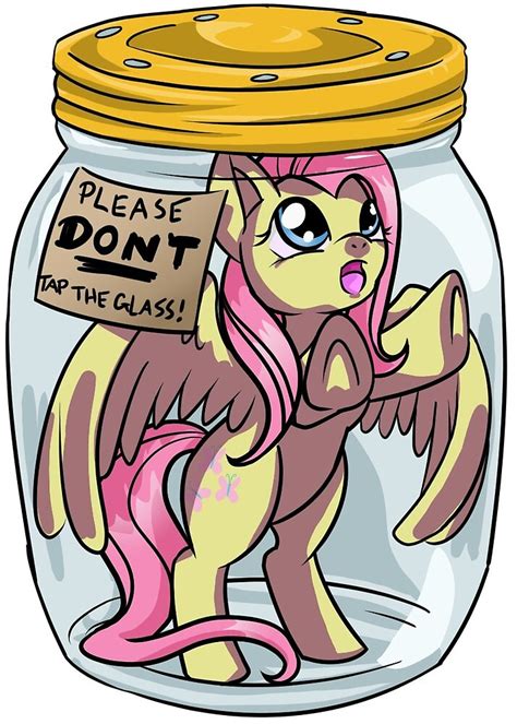 Pony life group of besties ready to influence the world! "Pony in a Jar: Fluttershy" by DawnAllies | Redbubble