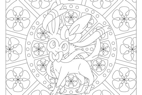 Sylveon coloring pages eeveelution coloring page the file is on my drawing. #700 Sylveon Pokemon Coloring Page | Pokemon coloring ...