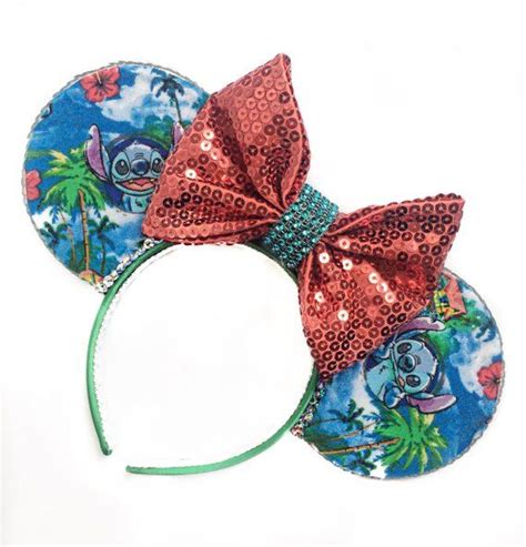 This costume is customizable and can be tailored to anyone's size. image 0 | Mouse ears headband, Lilo and stitch, Ear headbands