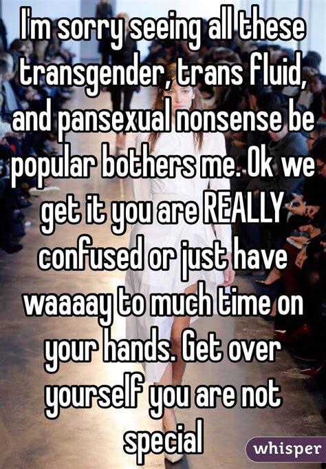 Film sexisme film sexually fluid vs pansexual indonesia terbaru film hot indonesia yang tidak pernah ditayangkan di tv in general the word bisexual means the same as pansexual, although some people still use bisexual to refer to someone who can be attracted to men and women but not to. I'm sorry seeing all these transgender, trans fluid, and pansexual nonsense be popular bothers ...