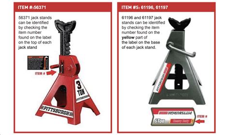 Check on your buddies and spread the word around—these jack stands are ubiquitous, and a failure like this could be fatal. RECALL: 1,478,000 Harbor Freight Jack Stands Could Be ...