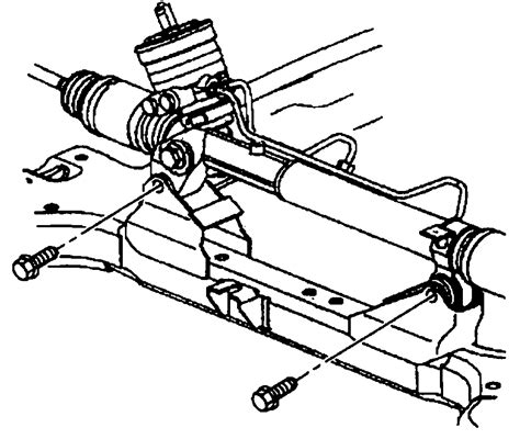 I cannot get the steering column to disengage from the rack. How Do I Remove/replace Rack and Pinion