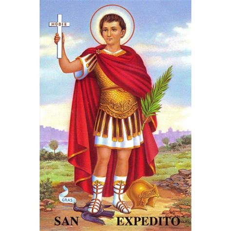 Este santo es invocado cuando los recursos y el tiempo disponible no permiten encontrar una solución pronta a un problema. san expedito: patrono de las causas urgentes | ¿Cómo Tener ...