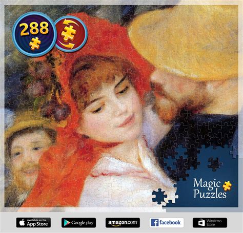 Artists such as van gogh, monet and turner are always favourites. I've just solved this puzzle in the Magic Jigsaw Puzzles ...