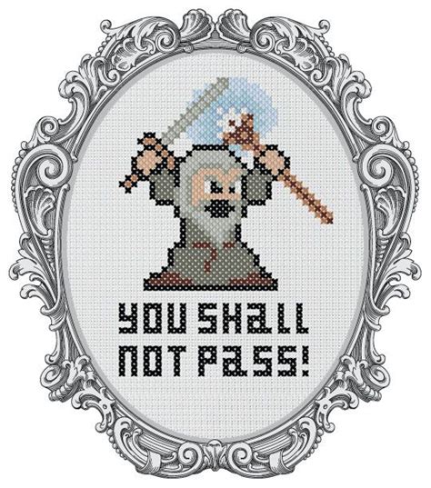 Maybe you would like to learn more about one of these? Lord of The Rings Counted Cross Stitch Pattern - Gandalf ...