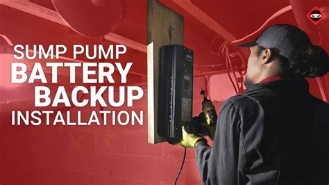 However, if you experience a flood of water due to leaks or extreme weather conditions and have a sump pump installed in the house. Sump Pump Battery Backup Installation Time Lapse | Pump ...