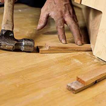 Wood floors expand and contract with changing temperature and moisture, and it needs room for this process. Cabinets or Hardwood Floors First? Two Case Studies