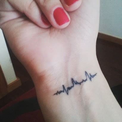 Line tattoos body art tattoos small. 10 Beautiful sound wave tattoos ideas